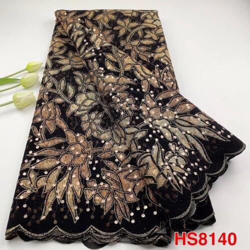 New Designs African High Quality Sequinse French Tulle Lace Fabrics Embroidery Textile Lace Fabric For Wedding Party