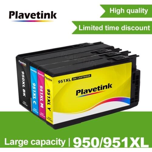 Plavetink Compatible Ink Cartridge Replacement For HP 950 951 For HP950 Officejet Pro 8100 8600 8610 8620 8630 251dw Printer