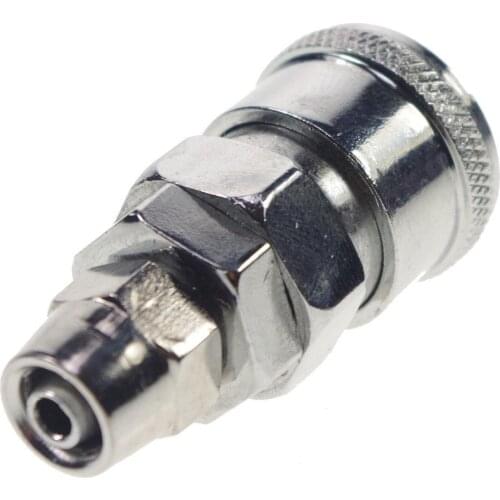 Fit 12mm O/D Hose Zinc Alloy Pneumatic Air Quick Coupler Socket Connect Fitting SP-40 Urethane Tube Nylon Tube Adapter