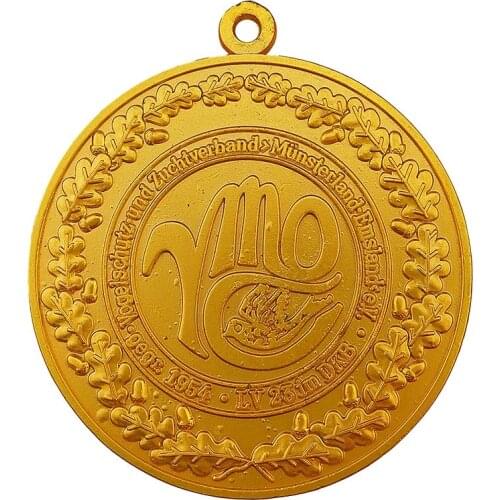 Custom Zinc Alloy Matt Gold Matt Silver Sports Marathon Medal