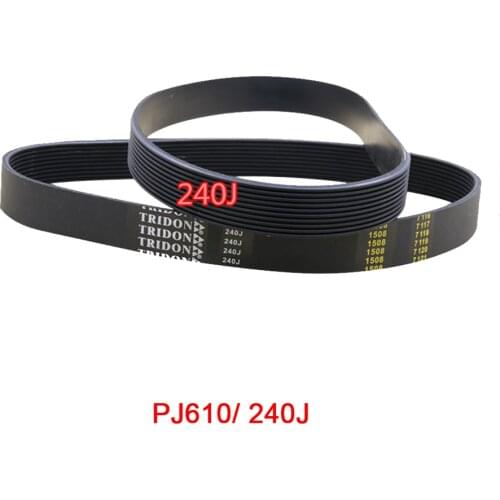 1 PIECE V-Belt PJ610 240J 3/4/5/6/7 RIBS DRIVE BELT FOR WOOD PLANER MACHINE EINHELL RC MODE