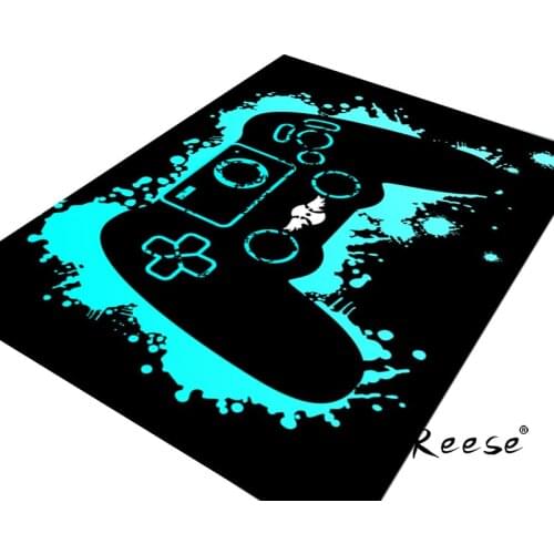 Reese Video Game Controller Area Rug Game Carpets For Living Room Kidsroom Bathroom Game Fanatic Must-have Decoration Anti Slip