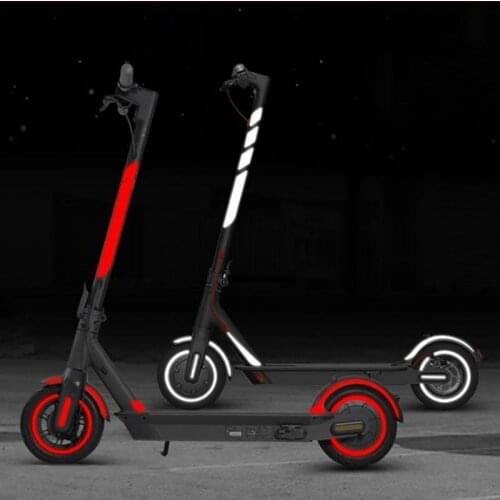 1 Set Scooter Reflective Sticker Reflect Light Tags Paster Decals Night Safety Warning Sticker Xiaomi M365/Pro Scooter Parts
