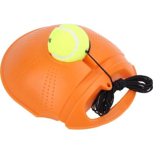 Tennis Training Tool Exercise Tennis Ball Sport Trainer Robot Rebound Ball With Tennis Trainer Baseboard Sparring Device