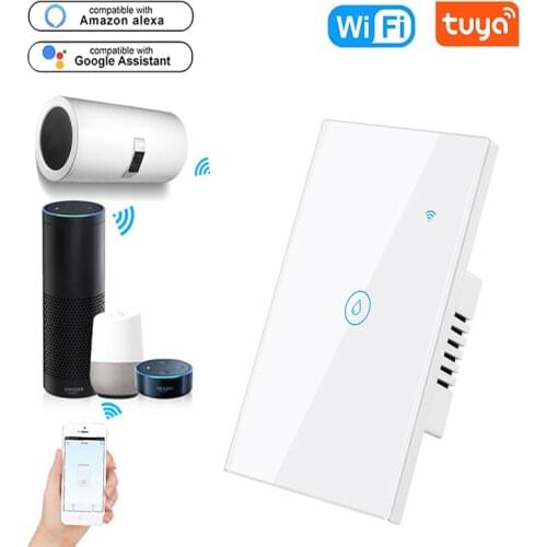 AU 120 type smart switch touch wall switch timing graffiti smart WiFi water heater switch Single live wire