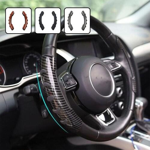 Universal Car Steering Wheel Booster Cover Non Interior Parts Protector Cover Car Modification Slip Steering Gear Supplies Auto