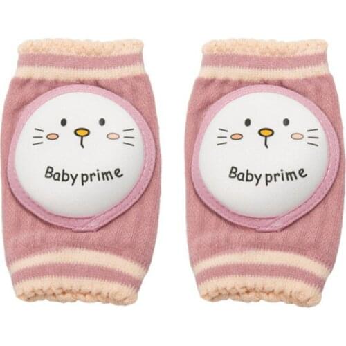 1Pair Baby Knee Pad Protector Kids Safety Crawling Elbow Cushion Crawling Soft Cotton Newborn Infant Toddlers Leg Warmers