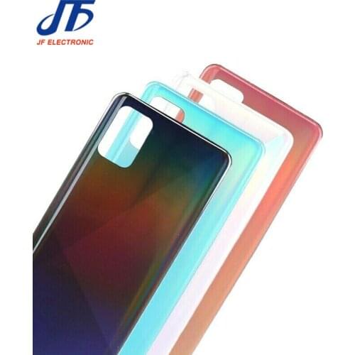 10PCS Panel Rear Housing Case Replacement For Samsung Galaxy A91 A21 A71 A51 A31 A11 A41 Plastic Battery Cover Back Door Sticker