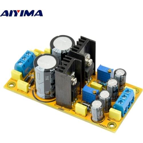 AIYIMA LM317+LM337 DC Adjustable Power Supply Board AC-DC Dual Regulated Power Supply Module For Amplifier DIY