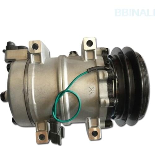For HITACHI ZX ZX70/120/200/300/360-6 excavator air conditioner compressor air conditioner pump excavator accessories