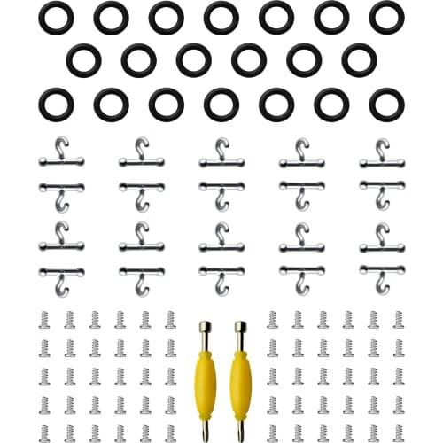 GI Joe Cobra Action Force Base O-RINGS Waist Band & T Hook & Screw for 3.75" Action Figures Leg Crocht Body Part Accessories Toy