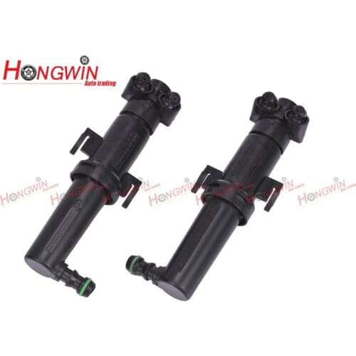 HW 8R0 955 101 (LH) &8R0 955 102 (RH) Headlight Washer Sprayer Nozzle Set For Audi Q5 09-12 Old