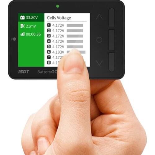 ISDT BG-8S Smart Battery for Checker Balancer Receiver Signal Tester Quick Charge Function