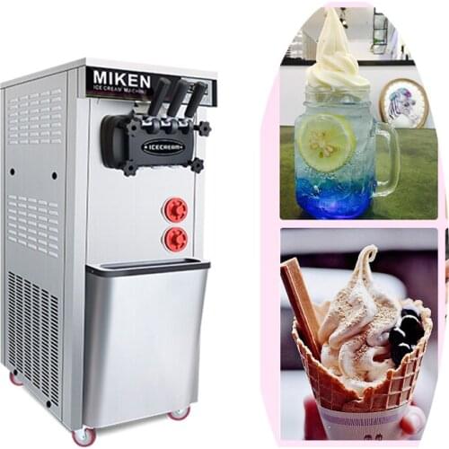 Commercial vertical 220V 110V sweetener ice cream machine