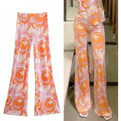 Lunoakvo Women's Flared Trousers