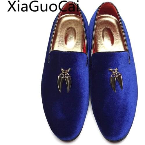 Plus size 47 Hot Sale Summer Mens Casual Shoes Classics Metal Flock Male Loafers Hard-wearing Sneakers Solid Flats