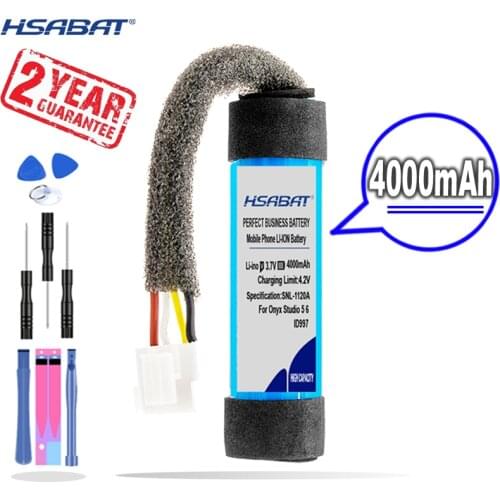 New Arrival [ HSABAT ] 4000mAh ID997 Replacement Battery for Harman/Kardon HKOS6BLKSG HKOS6GRYSG Onyx Studio 5 6 Speaker