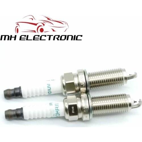 MH Electronic 2pcs/lot 22401-JD01B FXE20HR11 Spark Plugs For Nissan Altima 3.5L Sentra 2.0L Versa 1.6L 1.8L Cube 1.8L NV200