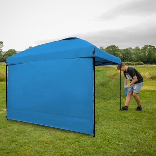 Outdoor Instant Canopy Awning Folding Straight Leg Pop Up Canopy Sidewall Outdoor Camping Accessories Waterproof Sun Shade