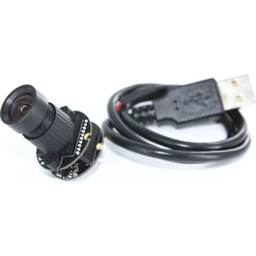 HBVCAM USB Camera Module 5MP Fixed Focus 5PIN USB2.0 Round Lens Camera Module With UVC Protocol