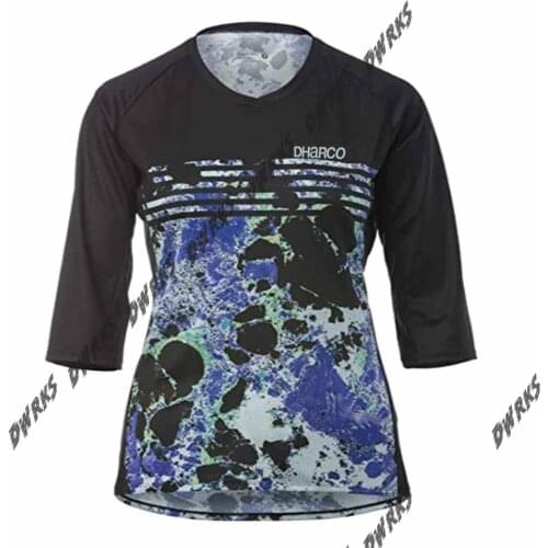 Womens cycling t-shirt cycling clothes 2021 MX cycling mountain bike DH maillot ciclismo hombre enduro quick drying