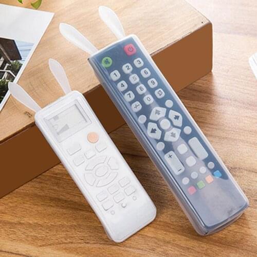 1pc Bunny Silicone Remote Control Cover Dust Protection Case Portable Tv Remote Case Protective Case For Air Conditioning