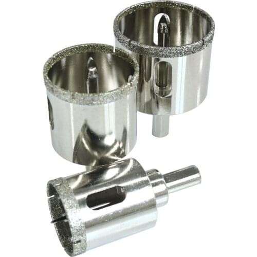 16-100mm Marble Tiles Glass Hole Opener With Positioning Punchers Core Drill Bit Brocas