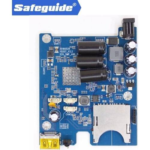 2CH 1080P AHD DVR PCB Board Mini Vehicle Mobile DVR G711 audio compression, Audio and video synchronization