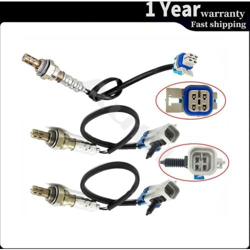 3pcs For 2004 2005 Cadillac DeVille Seville 4.6L Pontiac Bonneville 4.6L Oxygen Sensor Lambda Up / Downstream 234-4346 234-4668