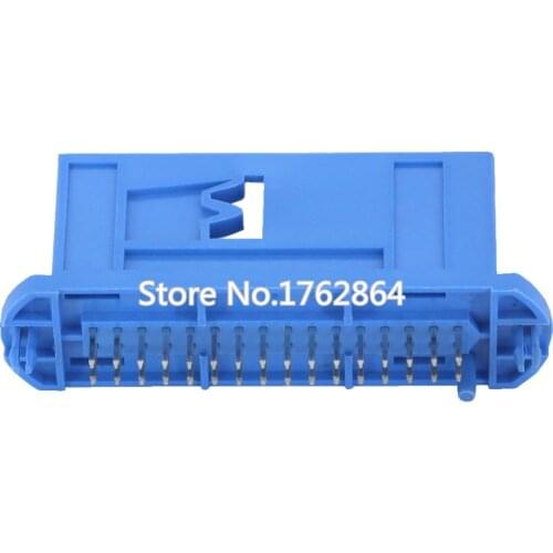 32 pin blue car modified computer connector With terminal DJ73281-0.6-11 32P car connector