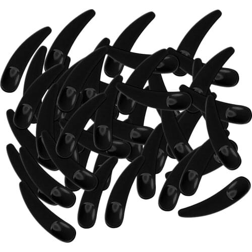 500 Pieces Curved Cosmetic Makeup Facial Mask Spatula Scoops Mixing DIY