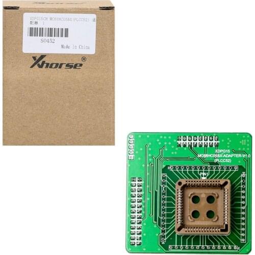 XHORSE XDPG15CH MC68HC05BX PLCC52 Adapter Working Together With VVDI PROG