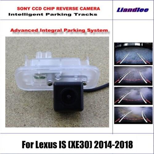 Car Rear Camera For Lexus IS (XE30) 2014-2018 Intelligent Parking Tracks Reverse Backup NTSC RCA AUX HD CCD SONY CAM