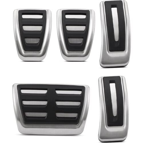 Car styling Fuel Brake Clutch Pedal Cover Case For Audi A1 A4 A5 S5 A6 A7 A8 Q2 Q5 SQ5 Q7 8R Q8 LHD RHD Auto Accessories