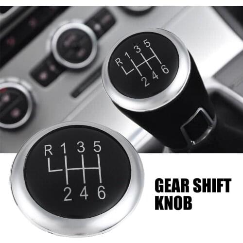 Car Shift Lever Handle Ball Cover Shift Lever Handball Cover Silver Gear Shift Manual For Volkswagen Car Accessories