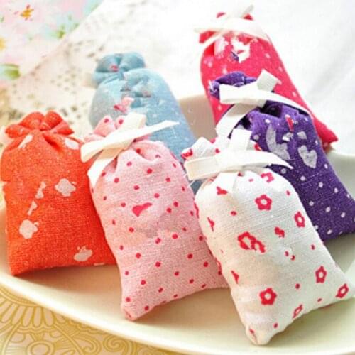 Fragrance Sachet Mini Natural Incense Sticks Flower Petal Jasmine Floral Air Purification Car Decor