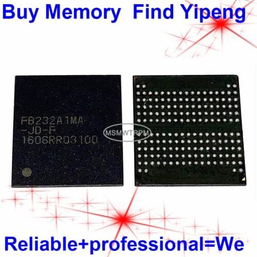 EDFB232A1MA-JD-F BGA178Ball LPDDR3 4GB Mobilephone Memory New original and Second-hand Soldered Balls Tested OK