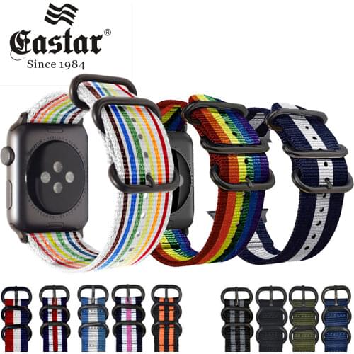 Hot Sell Nylon Watchband for Apple Watch Band Series 5/4/3/2/1 Sport For iwatch band Bracelet 42mm 44mm 38mm 40mm Strap
