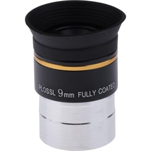 1.25" Plossl 9mm Optical Glass Lens Astronomical Telescope Eyepiece FMC