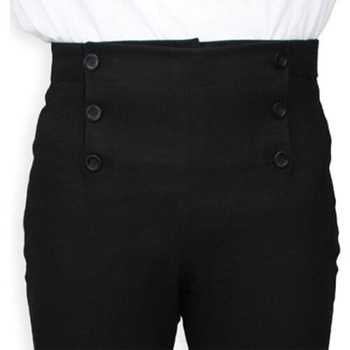 FALL FRONT PANTS Custom Made Regency Trousers