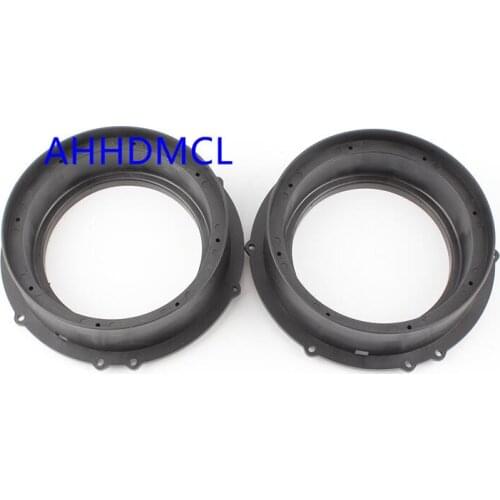 6.5" Speaker Adapter Spacer Horn Pad Mounts Audio Modification Bracket For Audi A3 A4 A5 A6 Q3 Q5 Rear Door