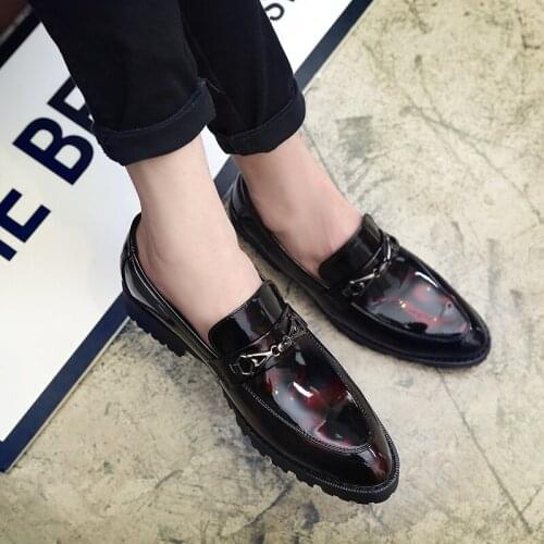 Casual sale 2020 black Mens zapatos cuero de men mens shoes shoe sapato sapatos male slip moccasins leather leisure hot sports