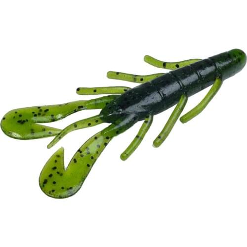 BassLegend - Fishing Soft Bait Ultra Vibe Speed Craw Bass Lure 90mm/5.6g 6 pcs