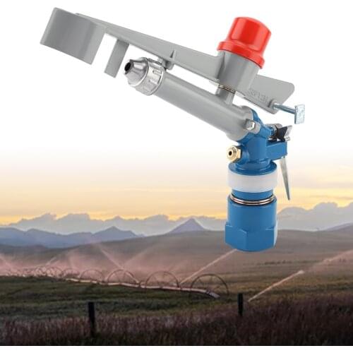1''DN25 360 Degree Adjustable Sprinkler Gun Irrigation Spray Gun Rotating Garden Sprinkler For Agricultural Garden Industry