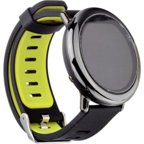 22mm watch strap for Huami Amazfit Pace Stratos 2 2S sport silicone watch bracelet band for Xiaomi Amazfit GTR 47mm Pace strap