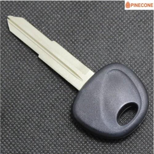 PINECONE for BEIJING HYUNDAI Car Key Case Uncut Right Groove Blade Emergency Car Key Shell 1 Pc