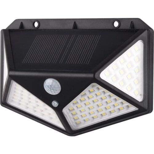 Led Light Source Motion Sensor Wall Lamp Solar Powered Lights Waterproof Wall Light Outdoor Water Resistant Night Lighting