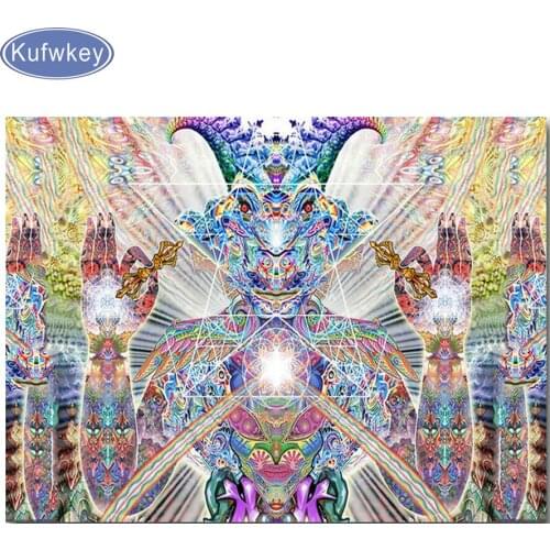 5D DIY diamond embroidery buddha psychedelic Picture,diamond painting Cross Stitch full drill Rhinestone mosaic home decoration