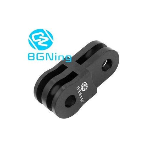 BGNing Metal Pivot Arm Adjust Arm Straight Joints Adapter Aluminium Mount Same Direction For Gopro Max 9 8 7 SJCAM Action Camera