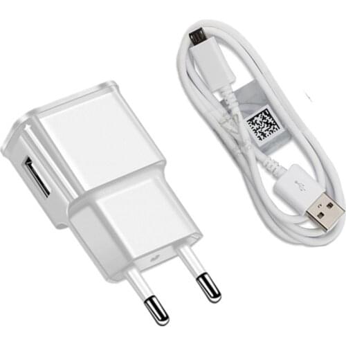 For Samsung s3 s4 J3 2016 J5 J7 2017 J6 A6 A7 2018 Redmi 5a 6 Note 5 pro Phone 1M Micro usb cable + EU Plug USB Charger Adapter